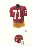 Washington Redskins 1966 - Heritage Sports Art - original watercolor artwork