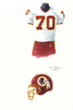Washington Redskins 2000 - Heritage Sports Art - original watercolor artwork