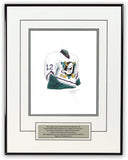 Anaheim Ducks 1994-95 - Heritage Sports Art - original watercolor artwork - 2