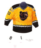 Boston Bruins 1996-97 - Heritage Sports Art - original watercolor artwork - 1