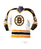 Boston Bruins 2001-02 - Heritage Sports Art - original watercolor artwork - 1