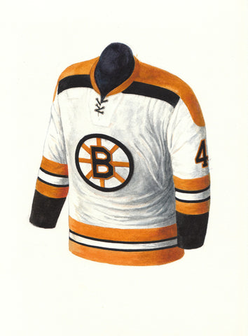Bobby Orr 1969-70 Bruins - Heritage Sports Art - original watercolor artwork - 1
