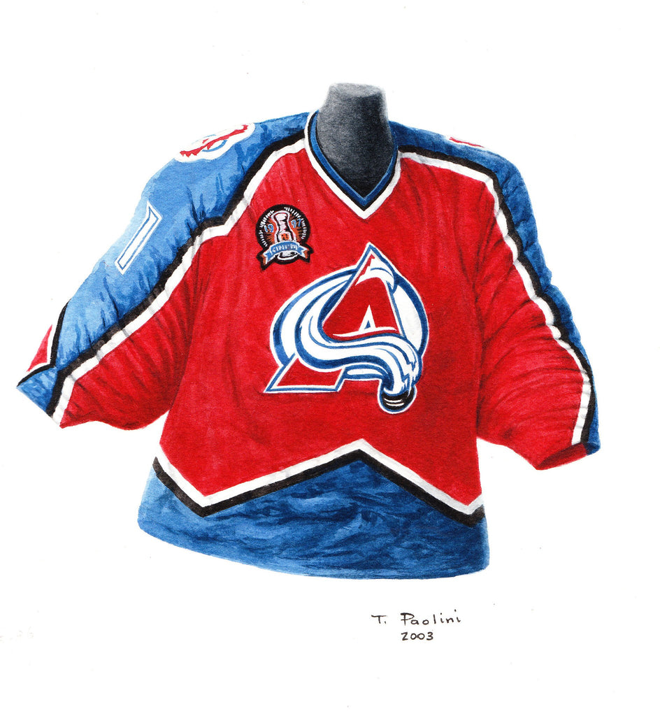 Joe Sakic Avs Alternate Jersey in 2023  Nhl hockey jerseys, Colorado  avalanche, Nhl hockey