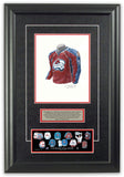 Colorado Avalanche 2007-08 - Heritage Sports Art - original watercolor artwork - 2