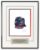 Columbus Blue Jackets 2000-01 - Heritage Sports Art - original watercolor artwork - 2