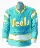 Defunct NHL Team 1974-75 - Heritage Sports Art - original watercolor artwork - 1
