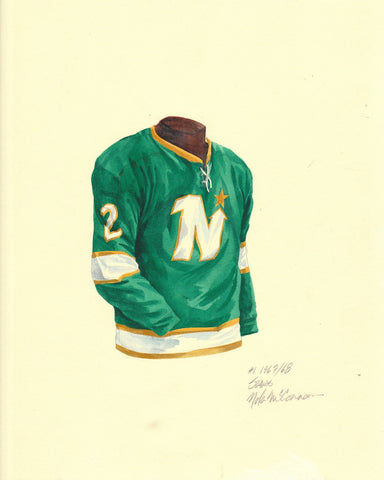 Dallas Stars 1967-68 - Heritage Sports Art - original watercolor artwork - 1