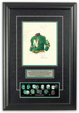 Dallas Stars 1990-91 - Heritage Sports Art - original watercolor artwork - 2