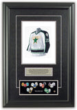 Dallas Stars 1996-97 Next Six - Heritage Sports Art - original watercolor artwork - 2