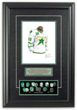 Dallas Stars 2007-08 White - Heritage Sports Art - original watercolor artwork - 2