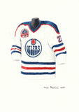 Edmonton Oilers 1989-90 - Heritage Sports Art - original watercolor artwork - 1