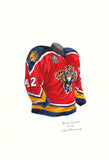 Florida Panthers 1995-96 - Heritage Sports Art - original watercolor artwork - 1