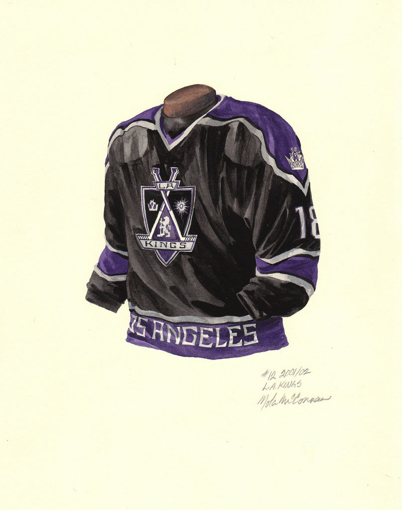 la kings signed jersey