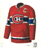 Montreal Canadiens 1965-66 - Heritage Sports Art - original watercolor artwork - 1