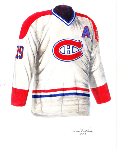Montreal Canadiens 1988-89 - Heritage Sports Art - original watercolor artwork - 1