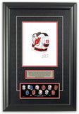 New Jersey Devils 2002-03 - Heritage Sports Art - original watercolor artwork - 2