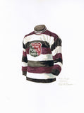 Ottawa Senators 1921-22 - Heritage Sports Art - original watercolor artwork - 1