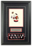 Ottawa Senators 1992-93 White - Heritage Sports Art - original watercolor artwork - 2