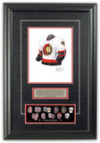 Ottawa Senators 2005-06 - Heritage Sports Art - original watercolor artwork - 2