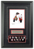 Ottawa Senators 2007-08 - Heritage Sports Art - original watercolor artwork - 2