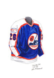 Winnipeg Jets 1987-88 - Heritage Sports Art - original watercolor artwork 