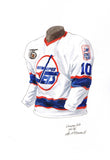 Winnipeg Jets 1991-92 - Heritage Sports Art - original watercolor artwork