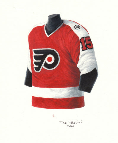 Philadelphia Flyers 1977-78 - Heritage Sports Art - original watercolor artwork - 1