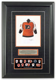 Philadelphia Flyers 2000-01 - Heritage Sports Art - original watercolor artwork - 2