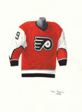 Philadelphia Flyers 2002-03 - Heritage Sports Art - original watercolor artwork - 1