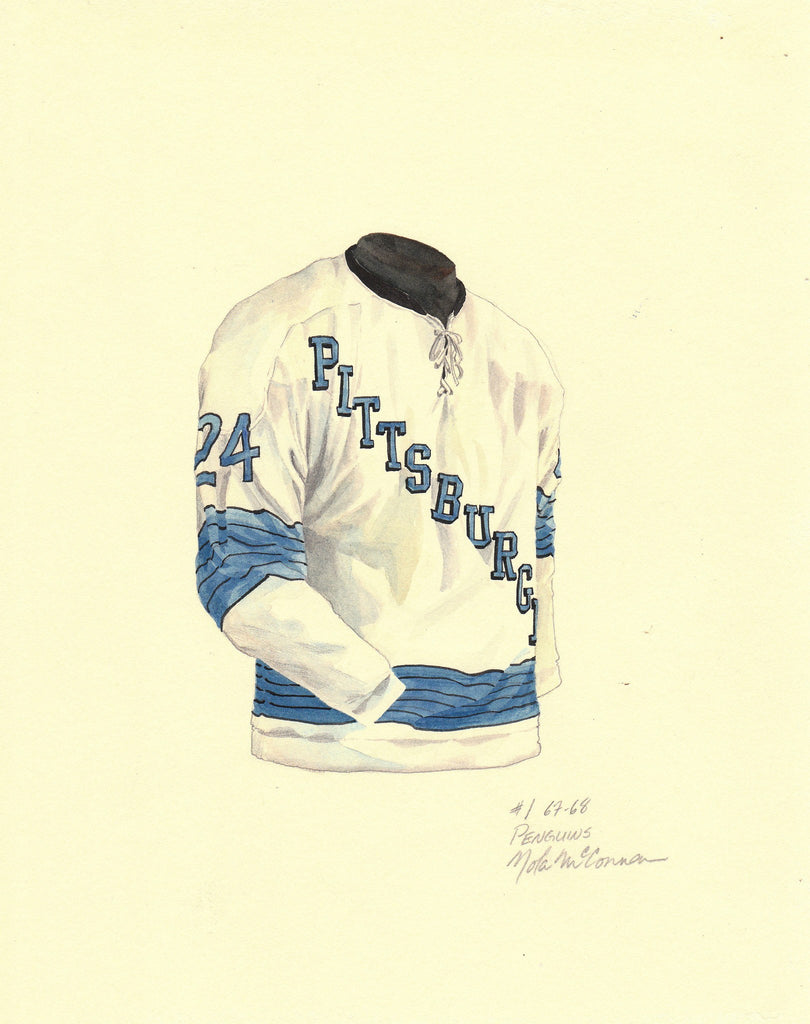 1967-68 Pittsburgh Penguins Game Worn Jerseys 