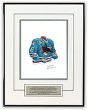 San Jose Sharks 1992-93 - Heritage Sports Art - original watercolor artwork - 2