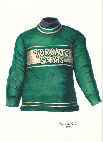 Toronto Maple Leafs 1926-27 - Heritage Sports Art - original watercolor artwork - 1