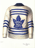 Toronto Maple Leafs 1934-35 - Heritage Sports Art - original watercolor artwork - 1