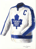 Toronto Maple Leafs 1973-74 - Heritage Sports Art - original watercolor artwork - 1