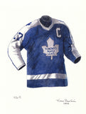 Toronto Maple Leafs 1976-77 - Heritage Sports Art - original watercolor artwork - 1