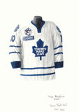 Toronto Maple Leafs 1999-2000 - Heritage Sports Art - original watercolor artwork - 1
