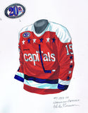 Washington Capitals 1993-94 - Heritage Sports Art - original watercolor artwork - 1